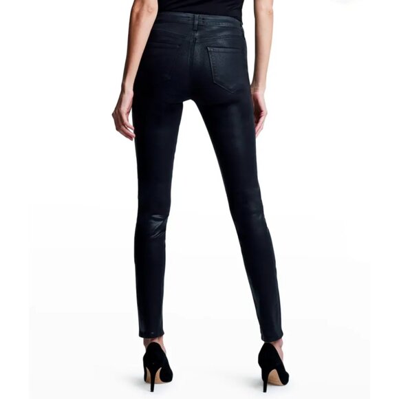 Jyothi High Waist Split Ankle Skinny Jeans L'AGENCE New Size M/L - Picture 2 of 8